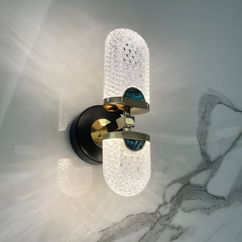 Creative LED Wall Sconce with Up &amp; Down Light Effect – Three Step Dimming