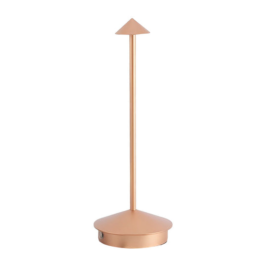 Mini Triangle LED Table Lamp – Cordless &amp; Dimmable
