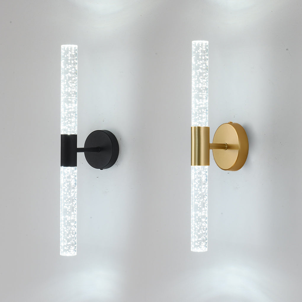 Nordic Cylinder LED Wall Lamp – Iron &amp; Acrylic Wall Sconce