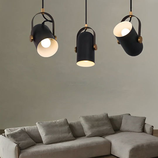 Rotatable Creative Aluminum Alloy Adjustable Industrial Pendant Light