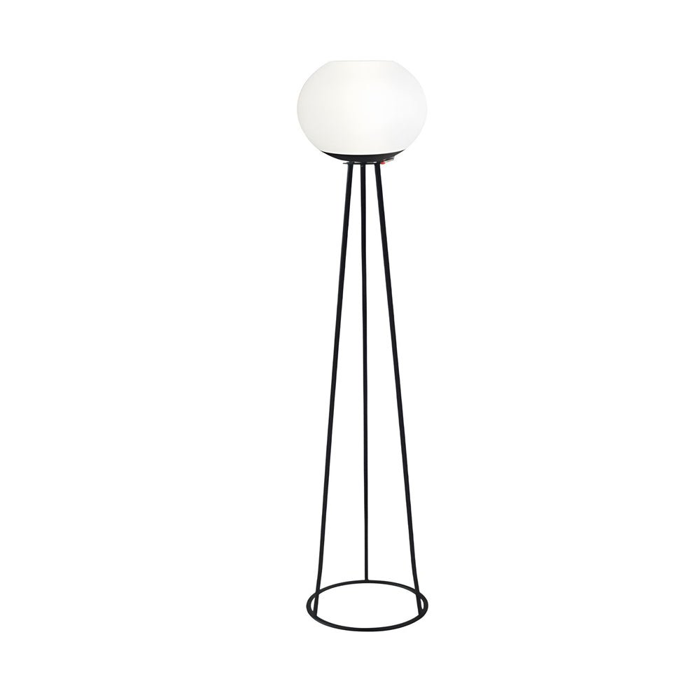 52 Inch Globe LED Outdoor Tripod Floor Lamp