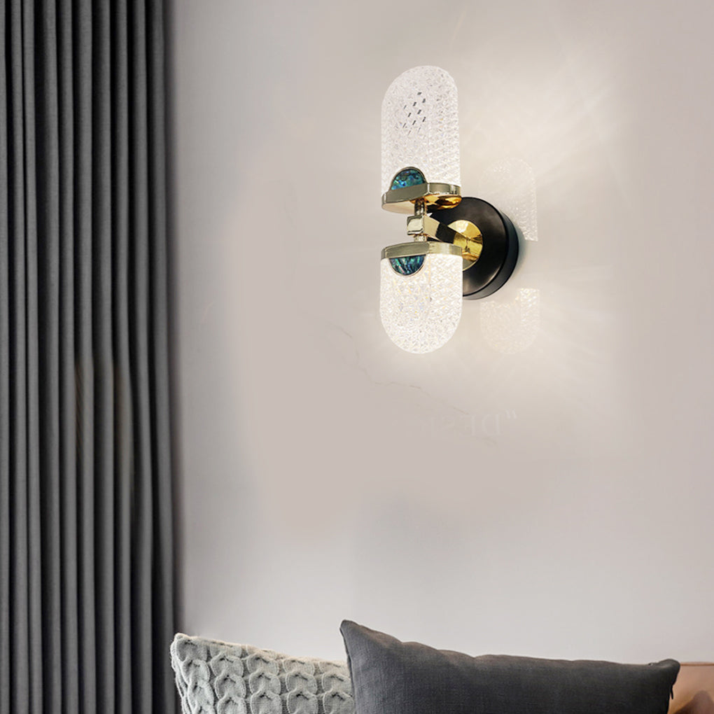 Creative LED Wall Sconce with Up &amp; Down Light Effect – Three Step Dimming