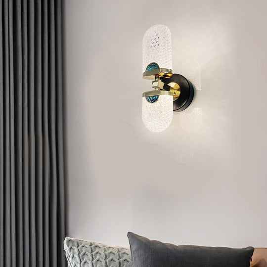 Creative LED Wall Sconce with Up &amp; Down Light Effect – Three Step Dimming