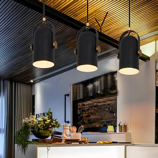 Rotatable Creative Aluminum Alloy Adjustable Industrial Pendant Light