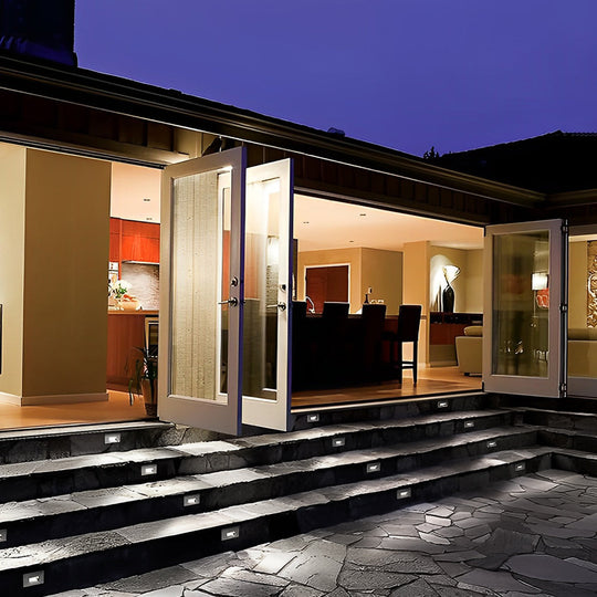 Rectangular &amp; Grilles 3W LED IP65 Stair Wall Recessed Lights