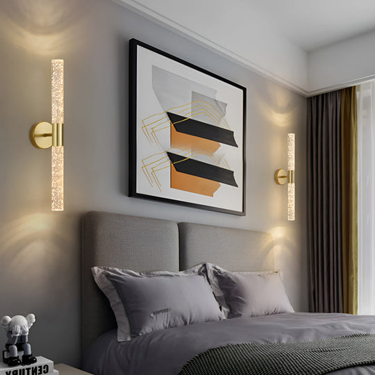 Nordic Cylinder LED Wall Lamp – Iron &amp; Acrylic Wall Sconce