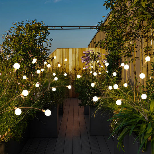 Solar Firefly Garden Lights Eco-Friendly &amp; Weatherproof Outdoor Lighting