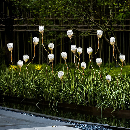 Outdoor Flower Bud LED Lawn Lights – Apple &amp; Grape Designs
