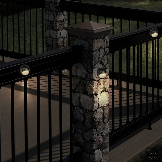 Half Moon Low Voltage LED Deck &amp; Step Light
