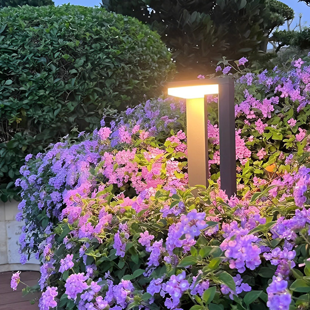 Sleek Linear 12W LED Pathway Light Minimalist Outdoor Landscape Lamp