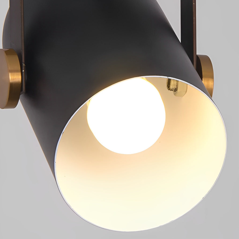 Rotatable Creative Aluminum Alloy Adjustable Industrial Pendant Light