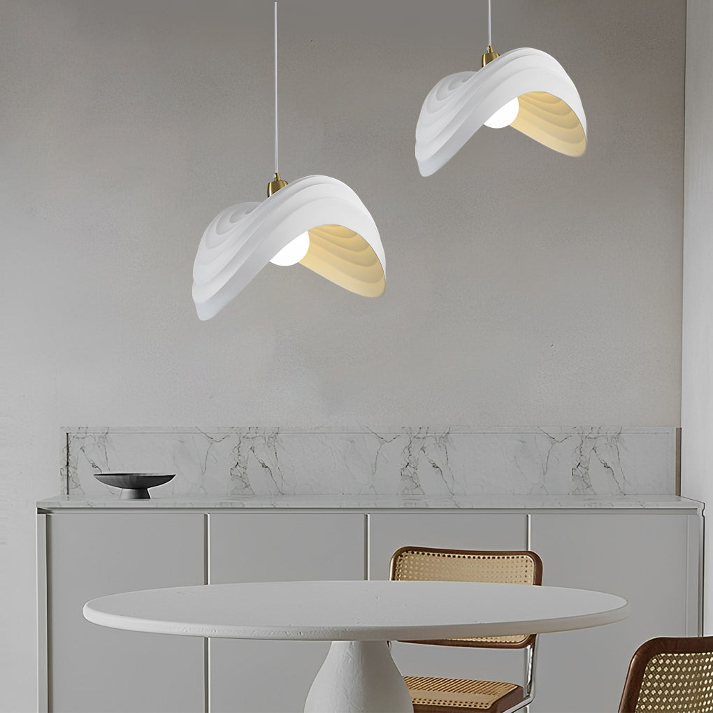 Resin Art Creative Wabi Sabi Plating Hardware Nordic Chandelier