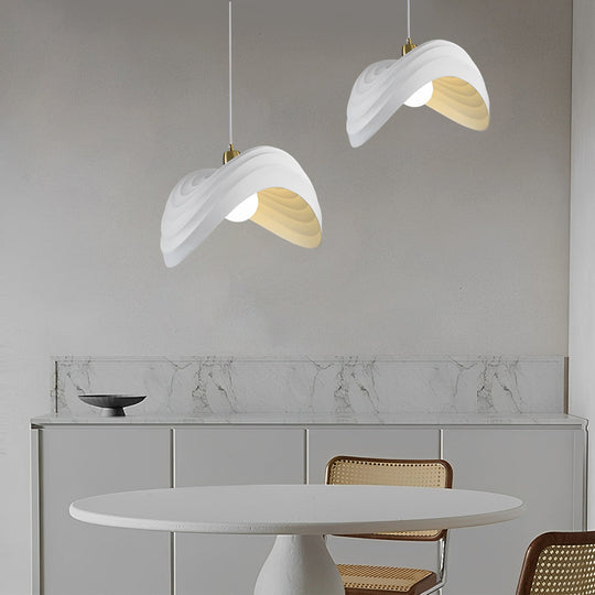 Resin Art Creative Wabi Sabi Plating Hardware Nordic Chandelier