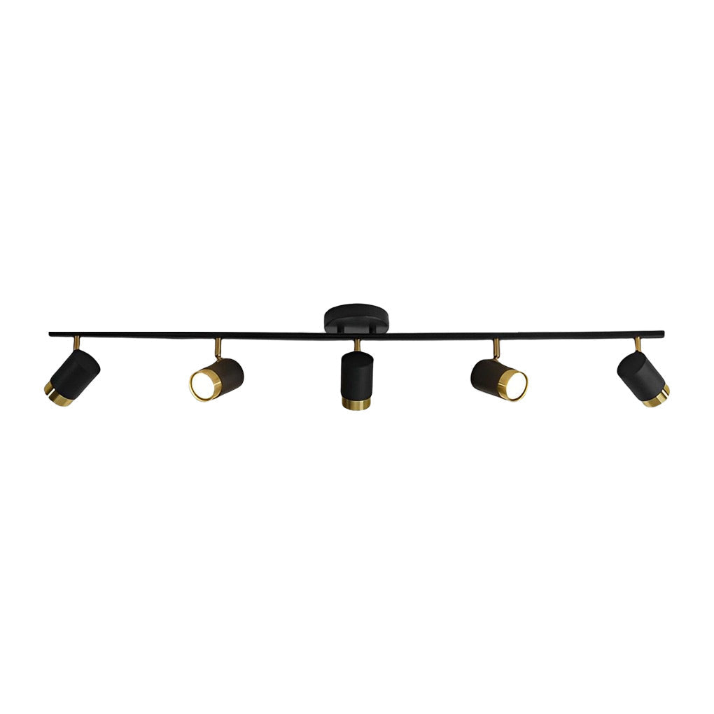 3/4/5 Lights GU10 LED Adjustable COB Surface Mounted Track Spotlight