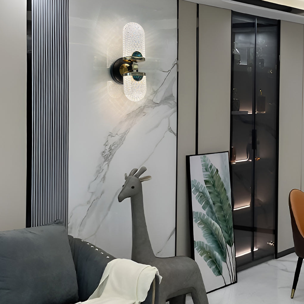 Creative LED Wall Sconce with Up &amp; Down Light Effect – Three Step Dimming