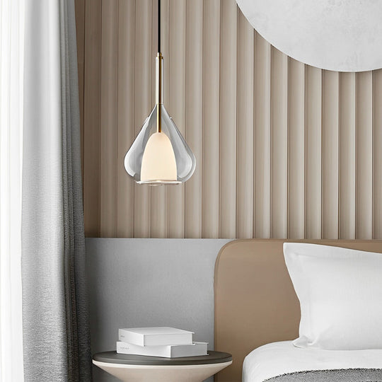 Raindrop Creative Double Layers Glass Nordic Pendant Light