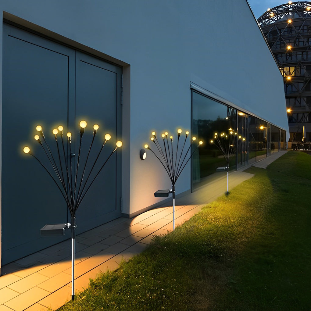 Solar Firefly Garden Lights Eco-Friendly &amp; Weatherproof Outdoor Lighting