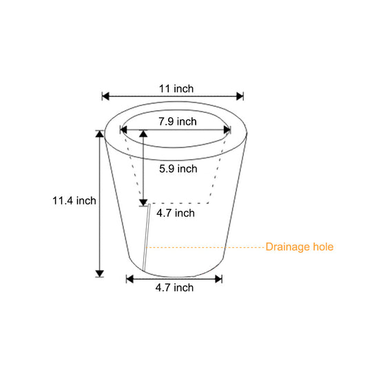 Luminous Flowerpot with RGB Lighting – Solar, Rechargeable &amp; Hardwired Options