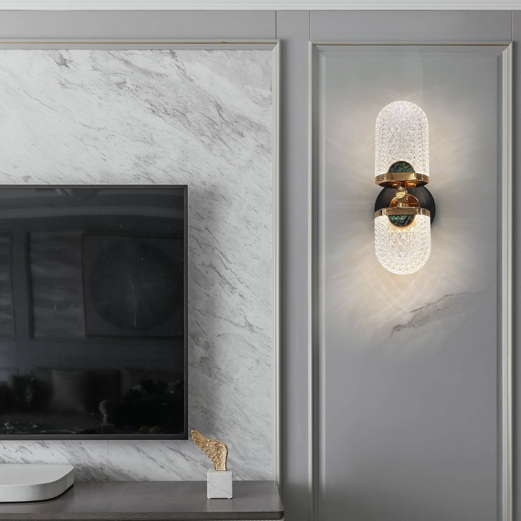 Creative LED Wall Sconce with Up &amp; Down Light Effect – Three Step Dimming