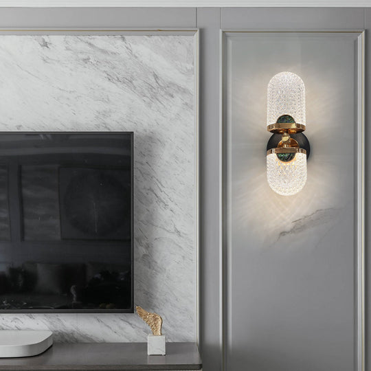 Creative LED Wall Sconce with Up &amp; Down Light Effect – Three Step Dimming