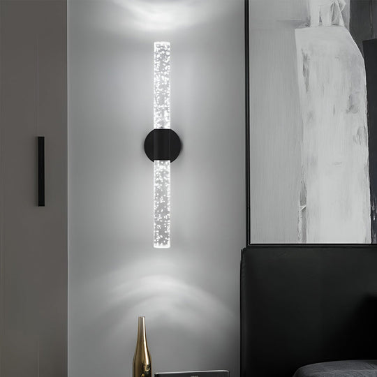 Nordic Cylinder LED Wall Lamp – Iron &amp; Acrylic Wall Sconce