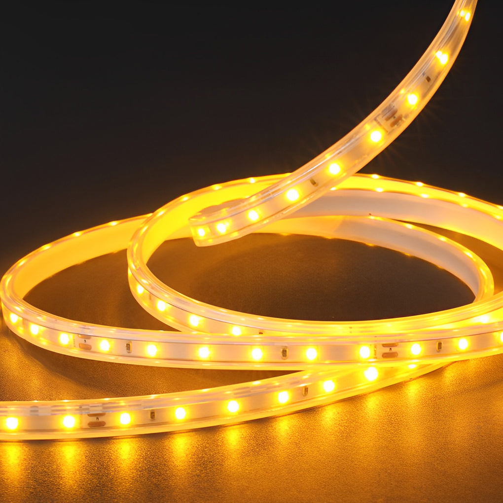 Adjustable Warm Solar LED Strip Lights Outdoor Remote Controlled Illumination