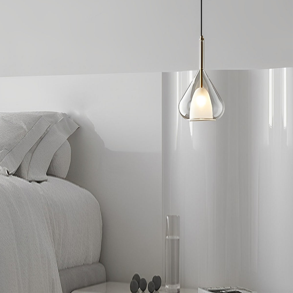 Raindrop Creative Double Layers Glass Nordic Pendant Light