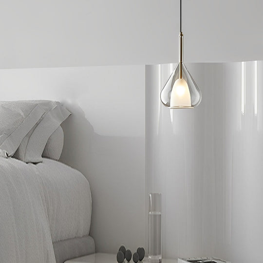 Raindrop Creative Double Layers Glass Nordic Pendant Light