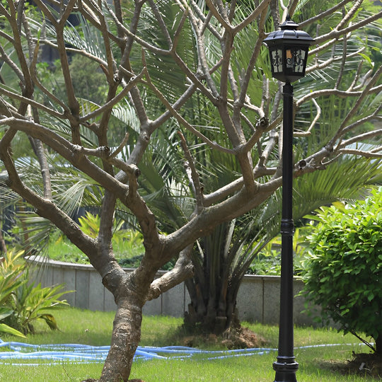 Retro Minimalist LED Waterproof European Style Garden Lamp Post Lights