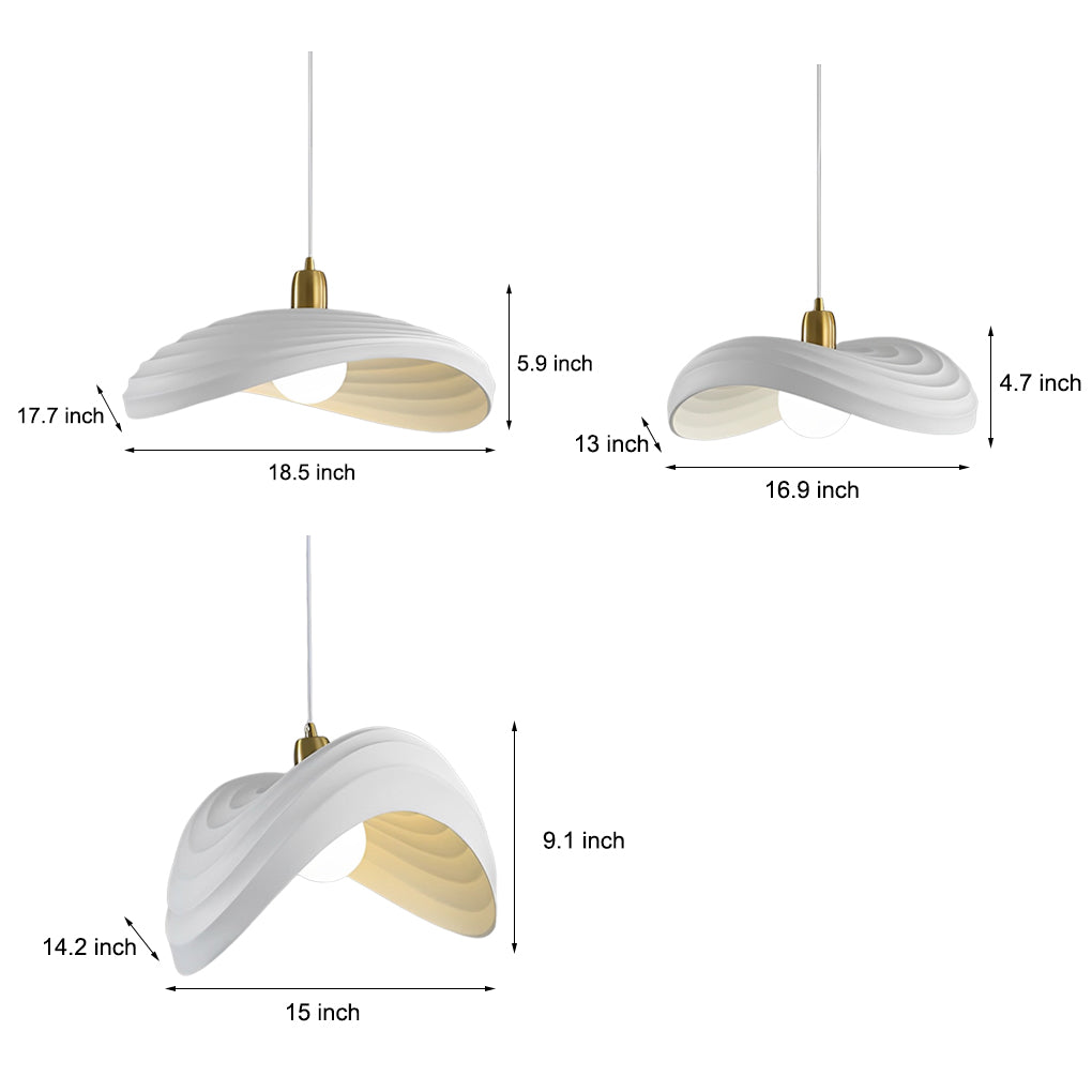 Resin Art Creative Wabi Sabi Plating Hardware Nordic Chandelier