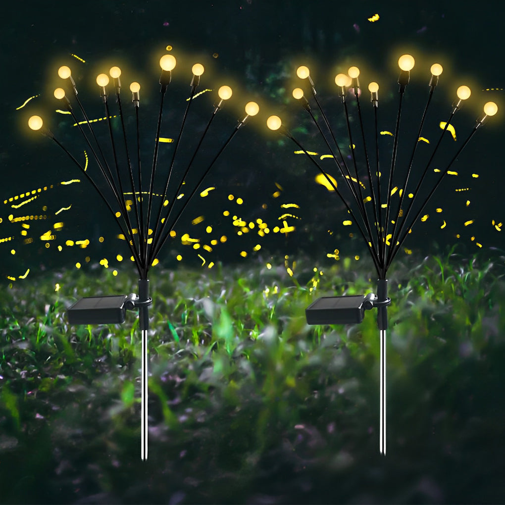 Solar Firefly Garden Lights Eco-Friendly &amp; Weatherproof Outdoor Lighting