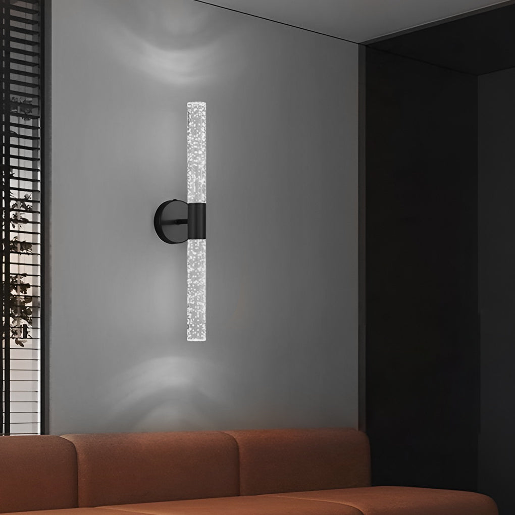 Nordic Cylinder LED Wall Lamp – Iron &amp; Acrylic Wall Sconce