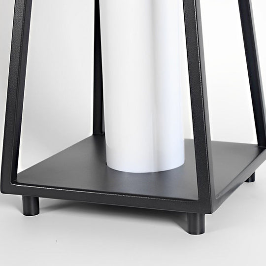 Portable Black LED Outdoor Floor Lamp – Waterproof &amp; Removable
