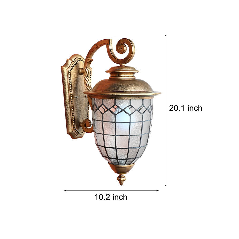 Elegant European-Style Outdoor Wall Lights – Waterproof &amp; Minimalist Design