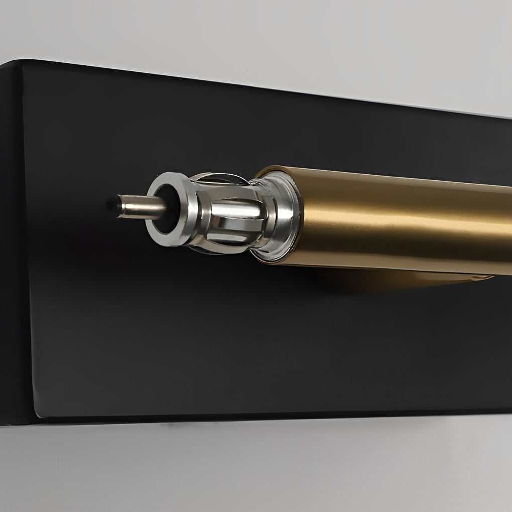 Black &amp; Gold Linear LED Bathroom Vanity Light Bar