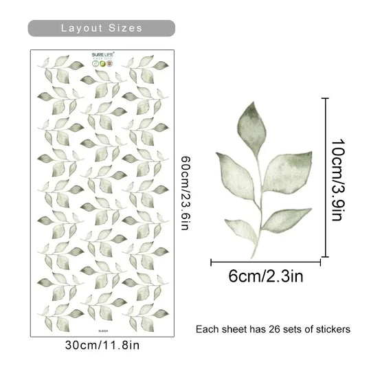Colorful Wild Meadow Flower Wall Decals