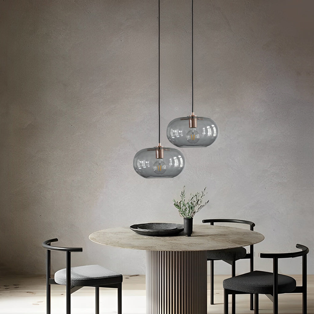 Artistic Electroplated Glass LED Nordic Pendant Light