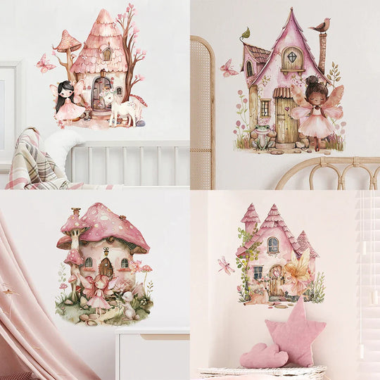 Enchanted Fairy Garden Wall Decals