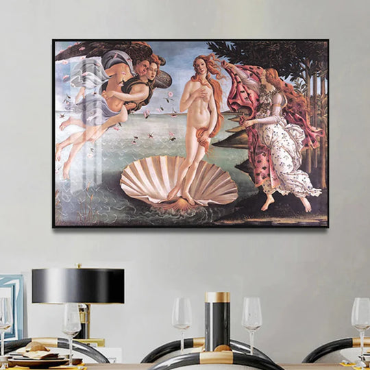 Birth of Venus Renaissance Art Canvas Print by Botticelli