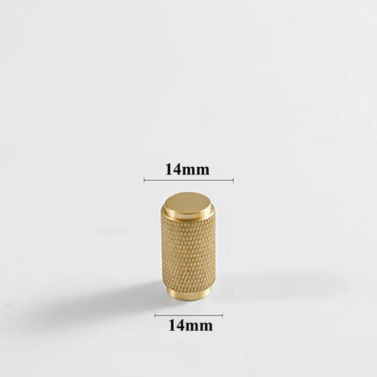 Cutting Diamond Knurled Brass Cabinet Handles – Textured Pulls and Knobs for Furniture