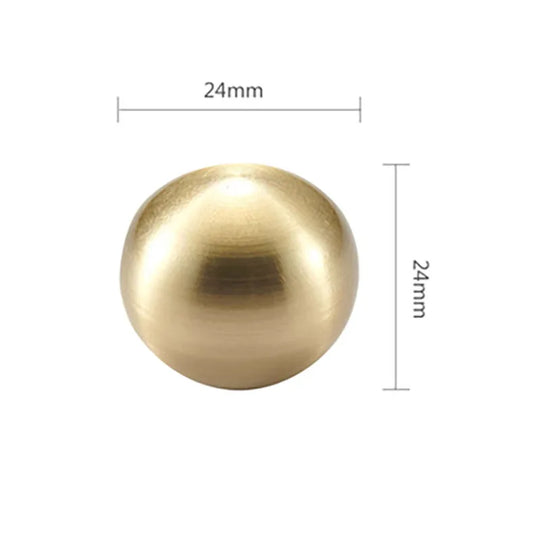 Brass Ball Cabinet Knobs – Modern Furniture &amp; Wardrobe Pulls