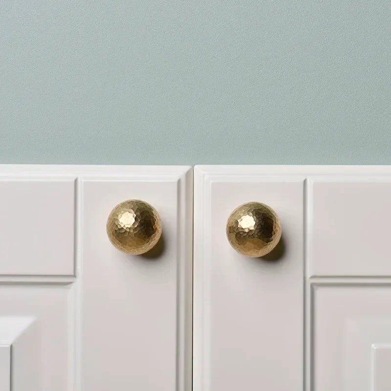Brass Ball Cabinet Knobs – Modern Furniture &amp; Wardrobe Pulls