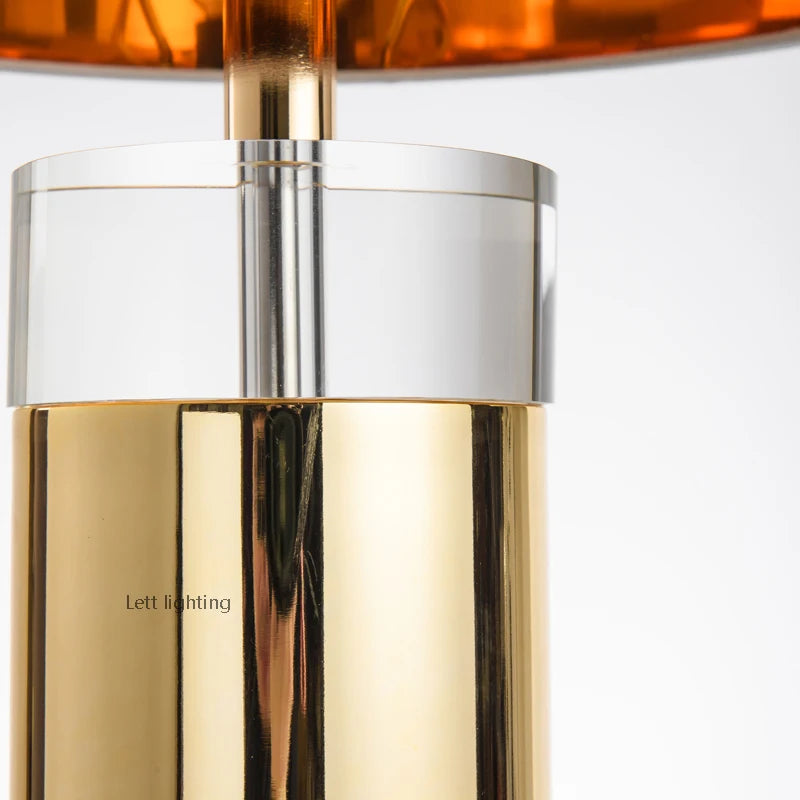 Modern Luxury Crystal Glass Table Lamp for Bedroom &amp; Living Room