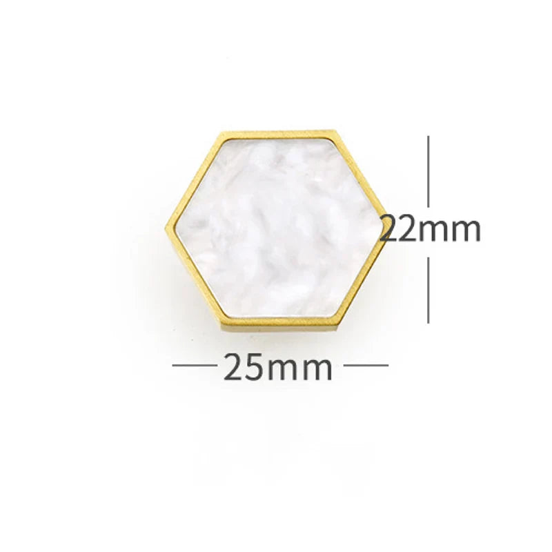 Modern Brass Shell Knobs – Colorful Cabinet &amp; Wardrobe Pulls