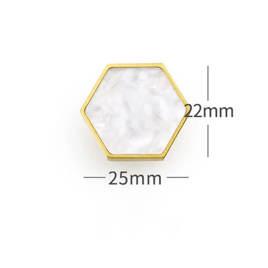 Modern Brass Shell Knobs – Colorful Cabinet &amp; Wardrobe Pulls