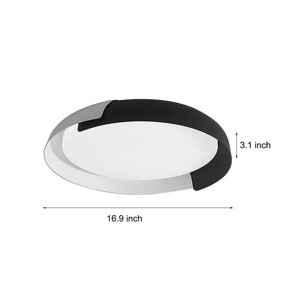 Minimalist LED Stepless Dimming Personality Round Ceiling Light