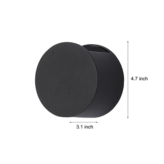 Round Up and Down Lights Waterproof LED Wall Lights for Indoor Outdoor Balcony