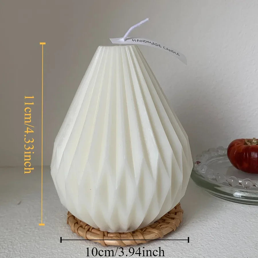 Minimalist Nordic Smokeless Neutral Tone Decorative Candles
