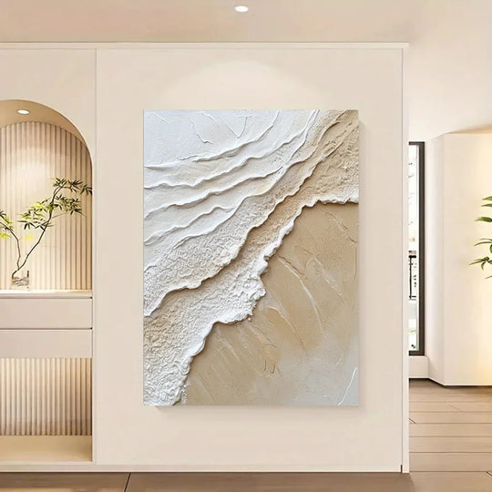 Ocean Wave Sea Surf Abstract Canvas Wall Art