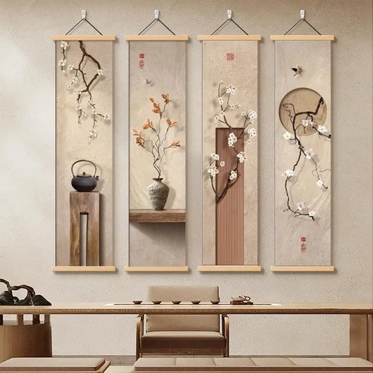 Oriental Zen Hanging Tapestry Print Wall Decor